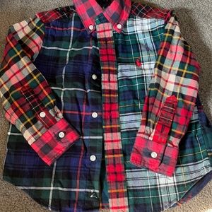 Polo plaid shirt super cute